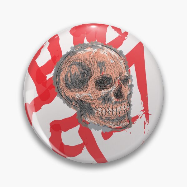 Item preview, Skull Art In Kanji designed and sold by MarioMall01.
