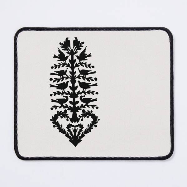Item preview, Fairytale Germany birds flowers heart paper cut silhouette black designed and sold by G-M-Designs.