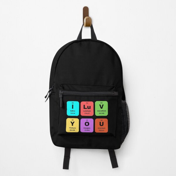 Item preview, I love You Chemistry Elements designed and sold by Pixelish.