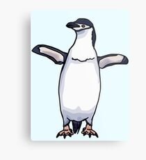 Chinstrap Penguin Metal Print