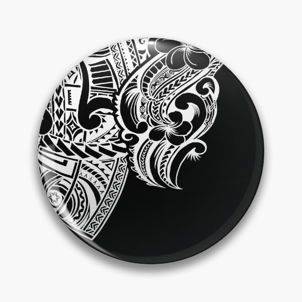 Item preview,  Hawaiian White Tribal Tattoos 3428 designed and sold by sunnthreads.