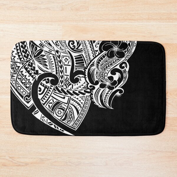 Item preview,  Hawaiian White Tribal Tattoos 3428 designed and sold by sunnthreads.