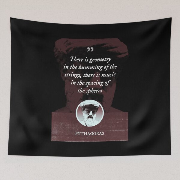 Item preview, Pythagoras - There is geometry in the humming of the strings, there is music in the spacing of the spheres designed and sold by Syahrasi.