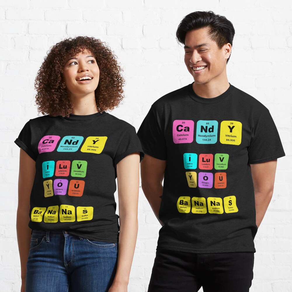 21+ Periodic Table Element T Shirts