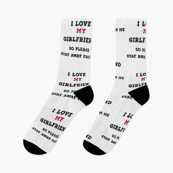 Item preview, I love my girlfriend so please stay away from me designed and sold by purplewings03.