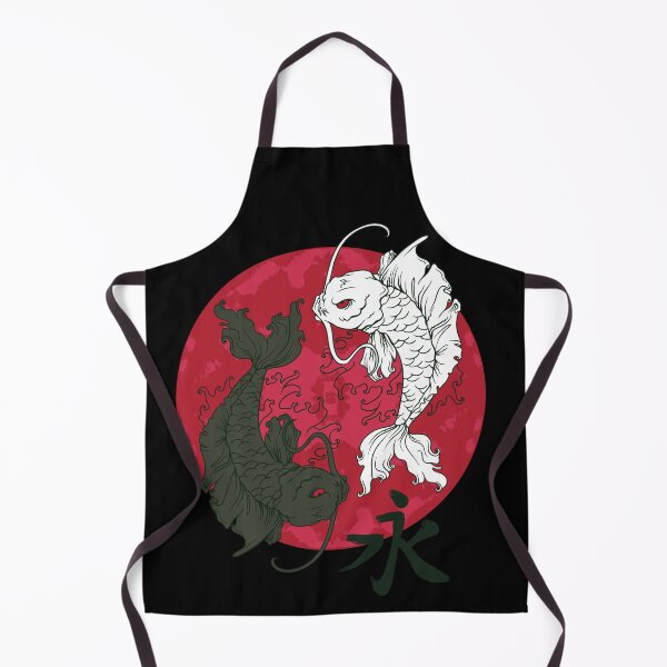 Item preview, Yin Yang fish avatar | Tui and La | Koi fishes | Japanese traditional Koi fish | Yin Yang koi fish designed and sold by Vibe Vault.