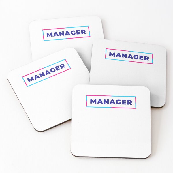 Item preview, Manager retro colorful frame designed and sold by SVPOD.