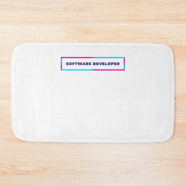 Item preview, Software Developer retro colorful frame designed and sold by SVPOD.