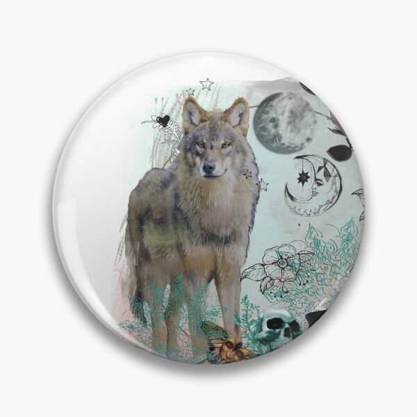 Artikelvorschau, Mystical Wolf Halloween entworfen und verkauft von goedesign.