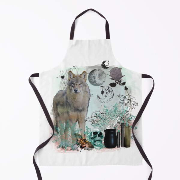 Artikelvorschau, Mystical Wolf Halloween  entworfen und verkauft von goedesign.
