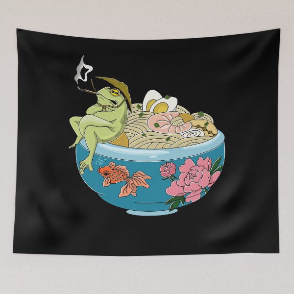 Item preview, Ramen frog  Classic  designed and sold by ThyThang.