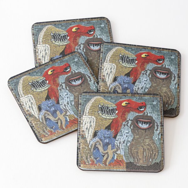 Item preview, Monster Mosaic 1 designed and sold by kimduloft.