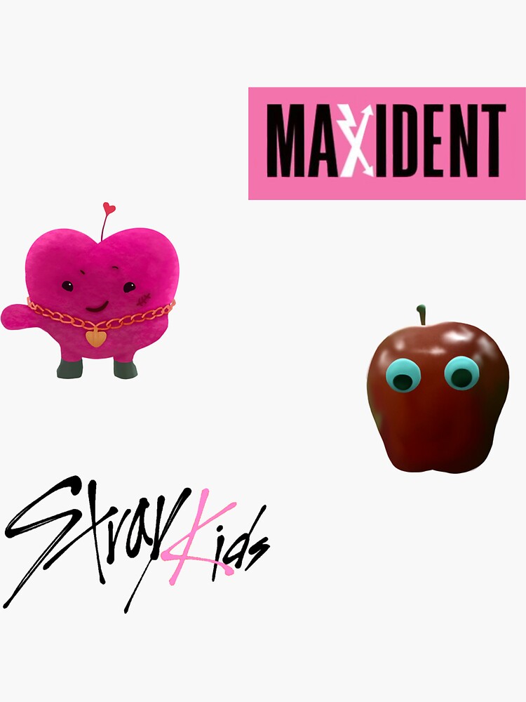 maxident transparent sticker pack