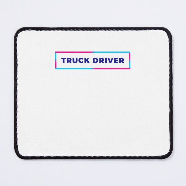 Item preview, Truck Driver retro colorful frame designed and sold by SVPOD.