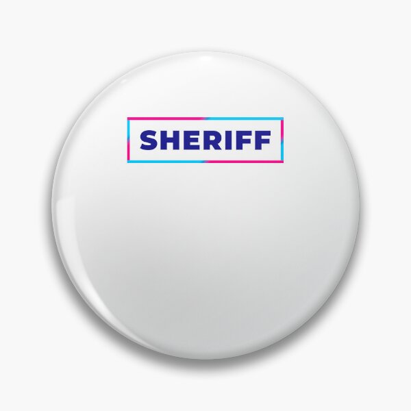 Item preview, Sheriff retro colorful frame designed and sold by SVPOD.