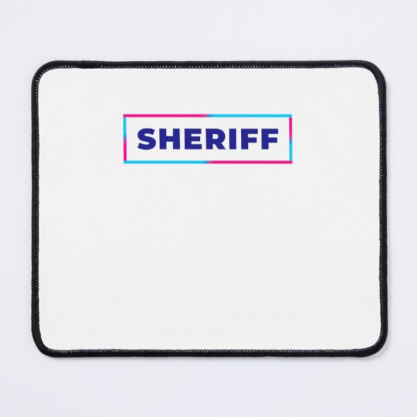 Item preview, Sheriff retro colorful frame designed and sold by SVPOD.