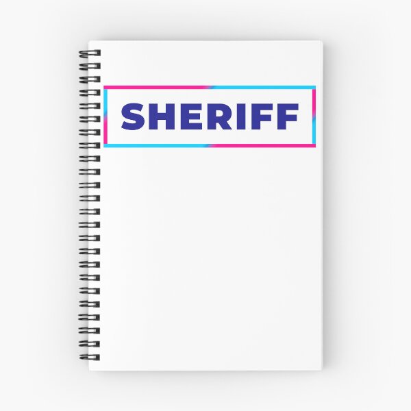 Item preview, Sheriff retro colorful frame designed and sold by SVPOD.