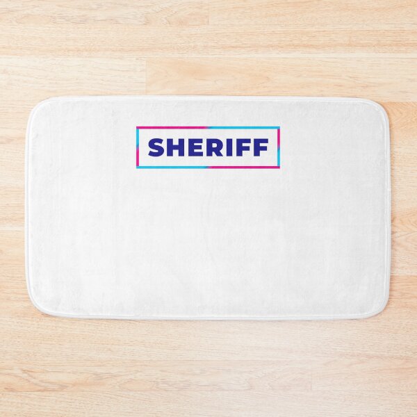 Item preview, Sheriff retro colorful frame designed and sold by SVPOD.
