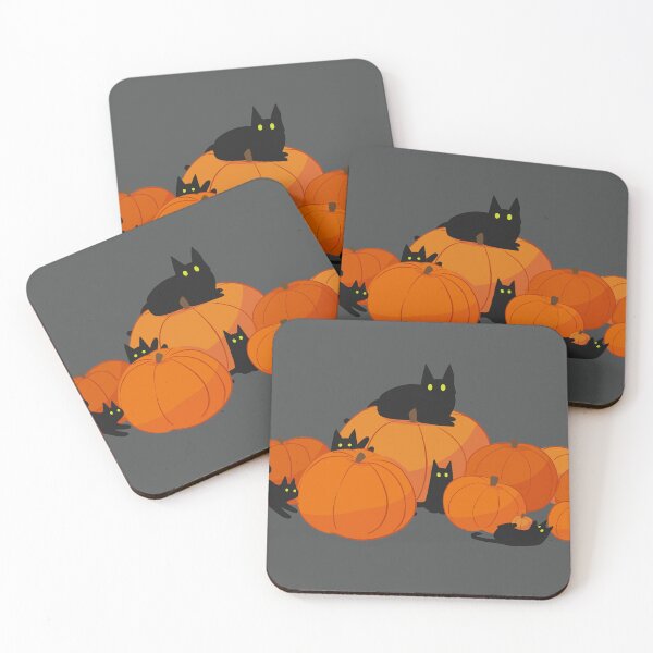 Item preview, Black Cat Pumpkin Patch designed and sold by jastinamor.