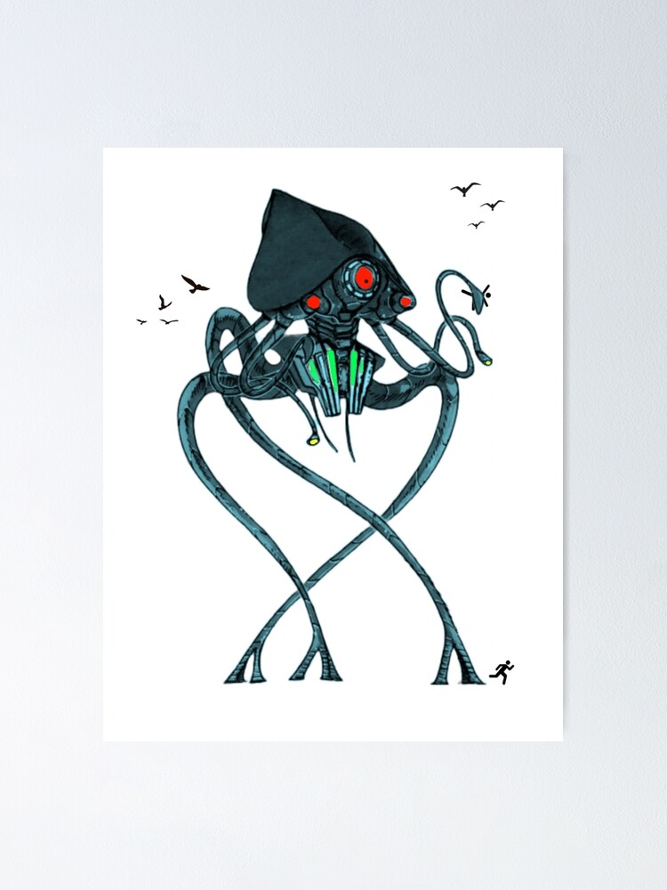 War Of The Worlds Tripod Poster for Sale by DeusExMachina1