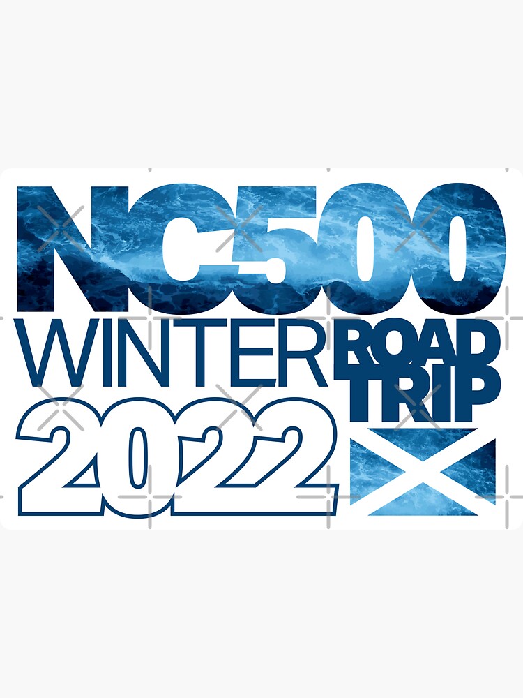 Stop 500 X Adesivi North Coast 500 Per Auto, Paraurti, Finestrino - Decorazione Vinile Personalizzabile Adesivi Paraurti Finestra - Foto 8