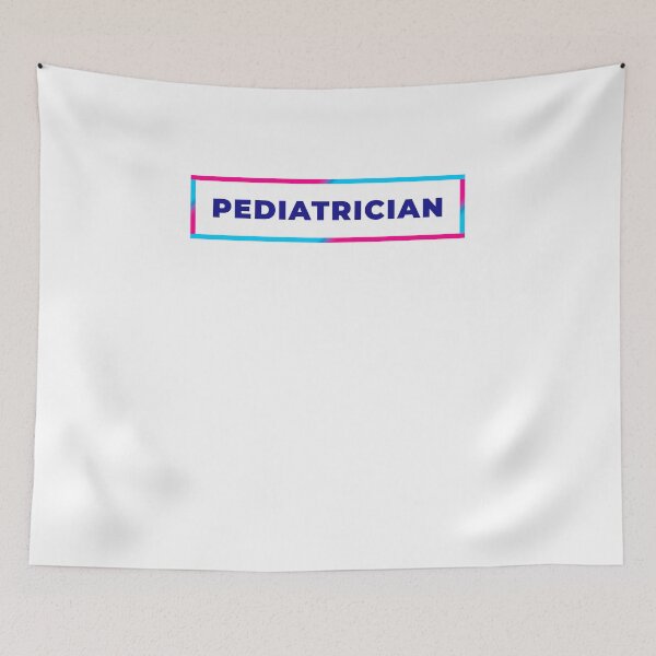 Item preview, Pediatrician retro colorful frame designed and sold by SVPOD.
