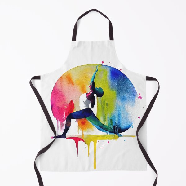 Item preview, Watercolor dance and yoga illustration designed and sold by artofbelletz.