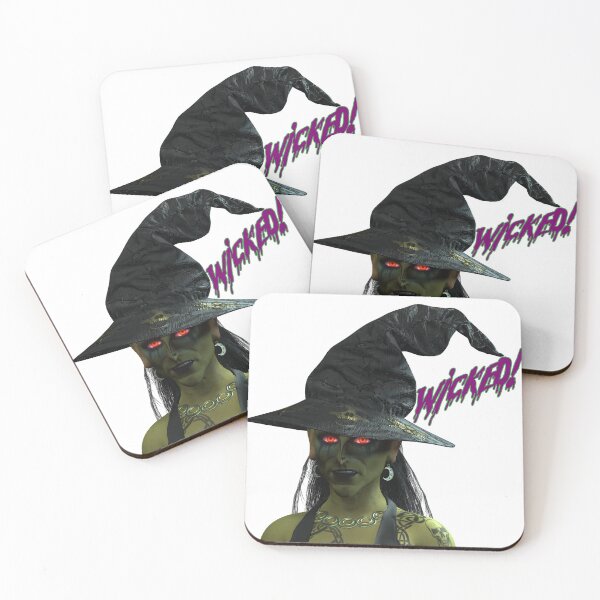 Artikelvorschau, Wicked Mystical Witch with Halloween Devil Eyes Magic entworfen und verkauft von captainpeter.