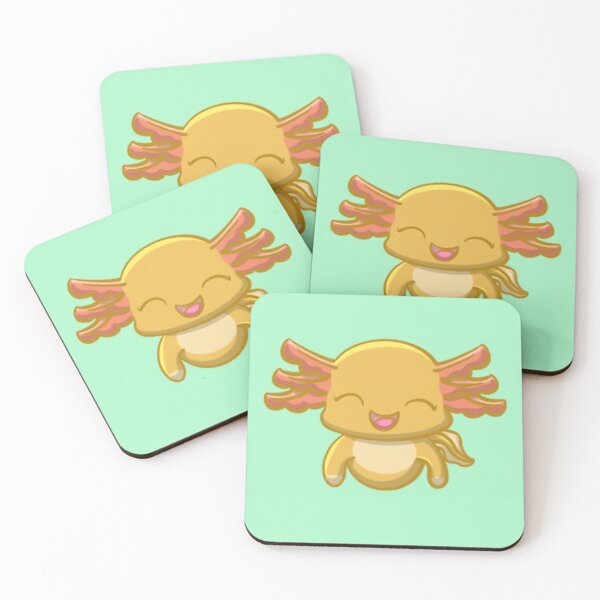 Item preview, Gold Axolotl Cheerful  designed and sold by NLDStudios.