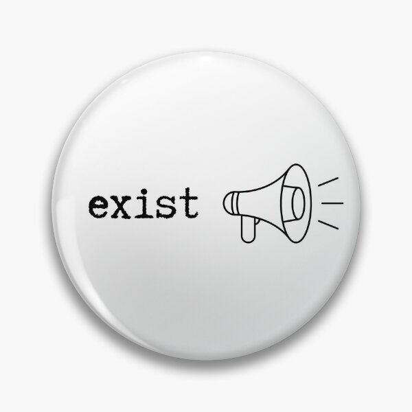 Item preview, exist loudly designed and sold by ruanna-me.