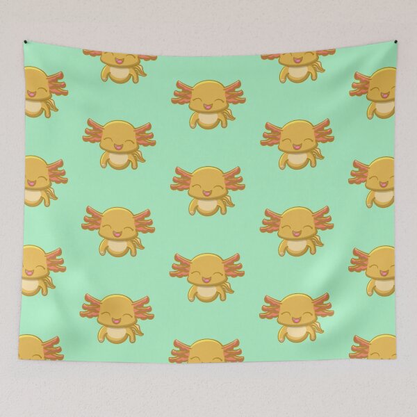 Item preview, Gold Axolotl Cheerful  designed and sold by NLDStudios.