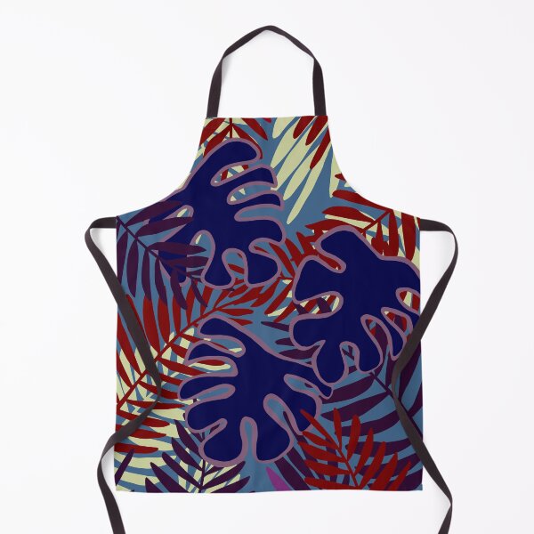 Item preview, Island Palms Red, White, Blue, purple  Palm tree leaves designed and sold by WildCanyon.