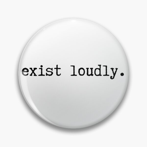 Item preview,  exist loudly designed and sold by ruanna-me.