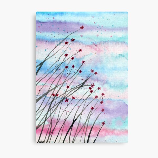 On the Breeze Metal Print