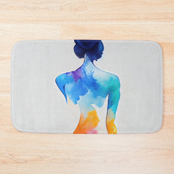 Artikelvorschau, Watercolor dance and yoga illustration entworfen und verkauft von artofbelletz.