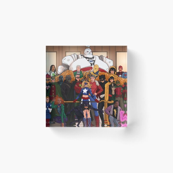 Item preview, Justice Society designed and sold by Bruno Artist.
