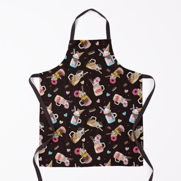 Item preview, Assorted Monster Shakes - Cookies & Cream, Strawberry, Caramel and Unicorn Pattern designed and sold by Alicia Chee.