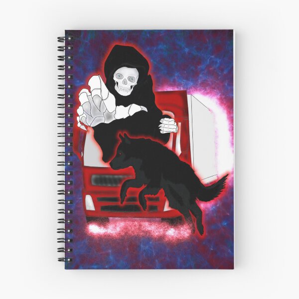 Item preview, Grim Reaper and Black Dog designed and sold by Nicole Kiefer.
