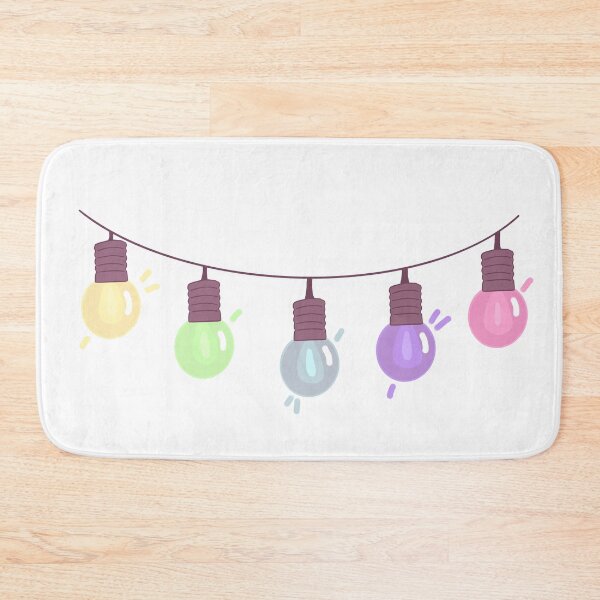 Item preview, Cute pastel light bulbs chain designed and sold by CloudyTree.