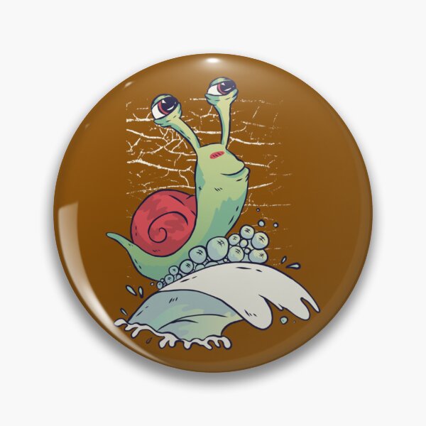 Item preview, Funny Surfing Snail Active  designed and sold by AllisonMander.