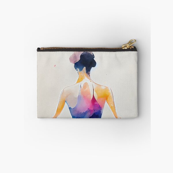 Item preview, Watercolor dance and yoga illustration designed and sold by artofbelletz.