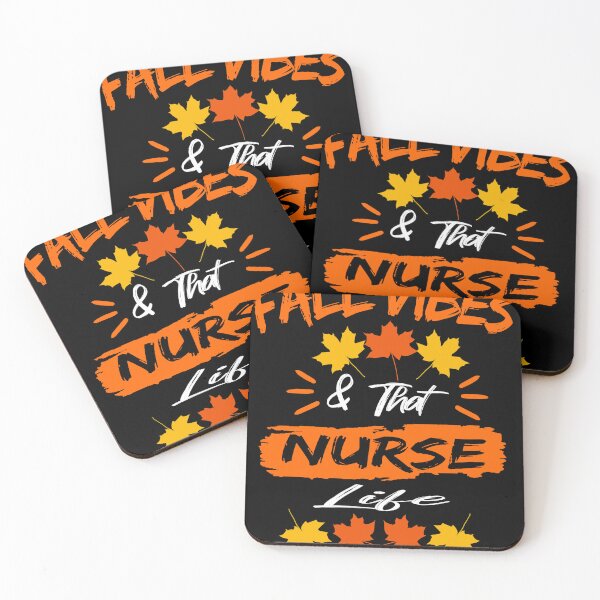 Item preview, Fall Vibes and That nurse Life Apple Pumpkin Fall Halloween designed and sold by illustrapho.