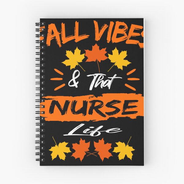 Item preview, Fall Vibes and That nurse Life Apple Pumpkin Fall Halloween designed and sold by illustrapho.