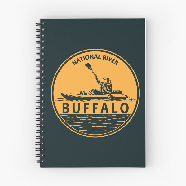 Item preview, Buffalo National River Arkansas Kayaking Badge designed and sold by KrisSidDesigns.
