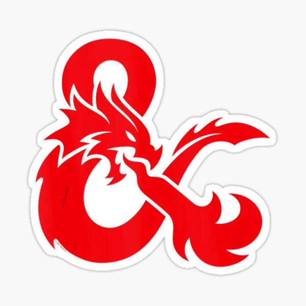 Item preview, Dungeons & Dragons Ampersand Only Logo designed and sold by expertpineapple.
