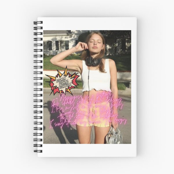 Item preview, alana champion/happiness is a butterfly notebook  designed and sold by wh0re4lana.