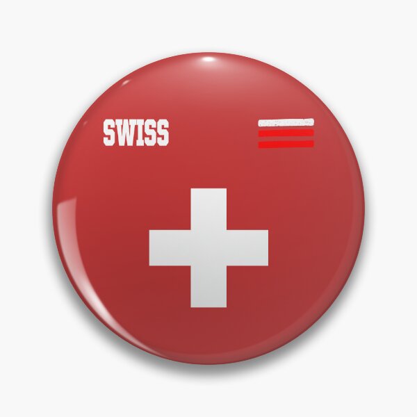 Item preview, Bandera cruzada suiza retro Orgullo de Suiza designed and sold by MrEddie10.