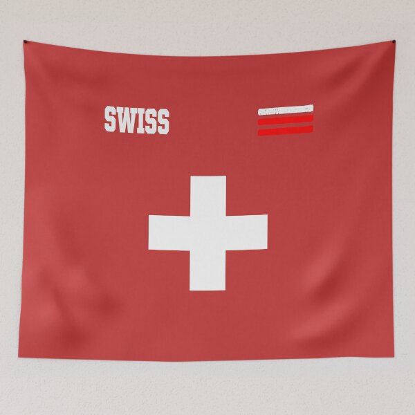 Artikelvorschau, Retro-Schweizer Kreuz-Flaggen-Schweiz-Stolz entworfen und verkauft von MrEddie10.