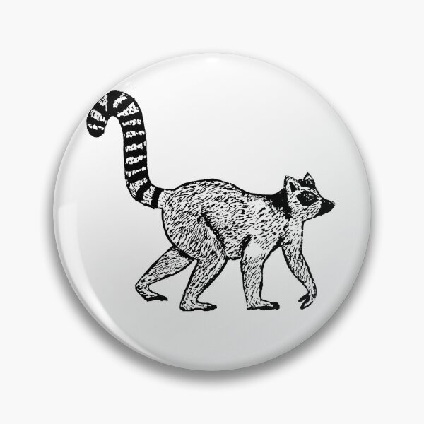 Item preview, ring-tailed lemur   ring-tailed lemur designed and sold by sarilamere.
