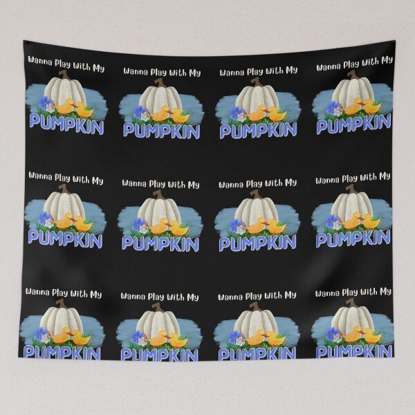 Item preview, Wanna Play With My Pumpkin (Ducks and Pumpkin) designed and sold by SimplyMe-Plus.